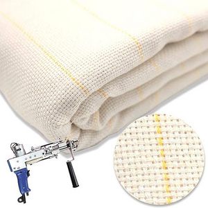 Charmkey Upgraded Primary Monk Cloth for Tufting Gun Rug Tufting Fabric Carpet Tufting Cloth