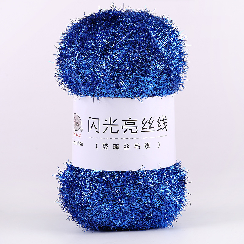 Wholesale New Arrival 100% Polyester 100g Dishwashing Yarn Shiny Scrub Yarn for clean and DIY craft