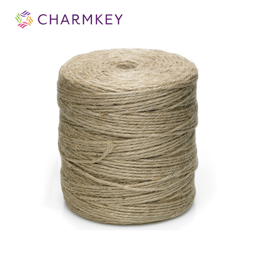 Jute Jute Yarn for Sale Super Soft-feeling  High Quality & Attractive Price for 100% JUTE Charmkey Filament