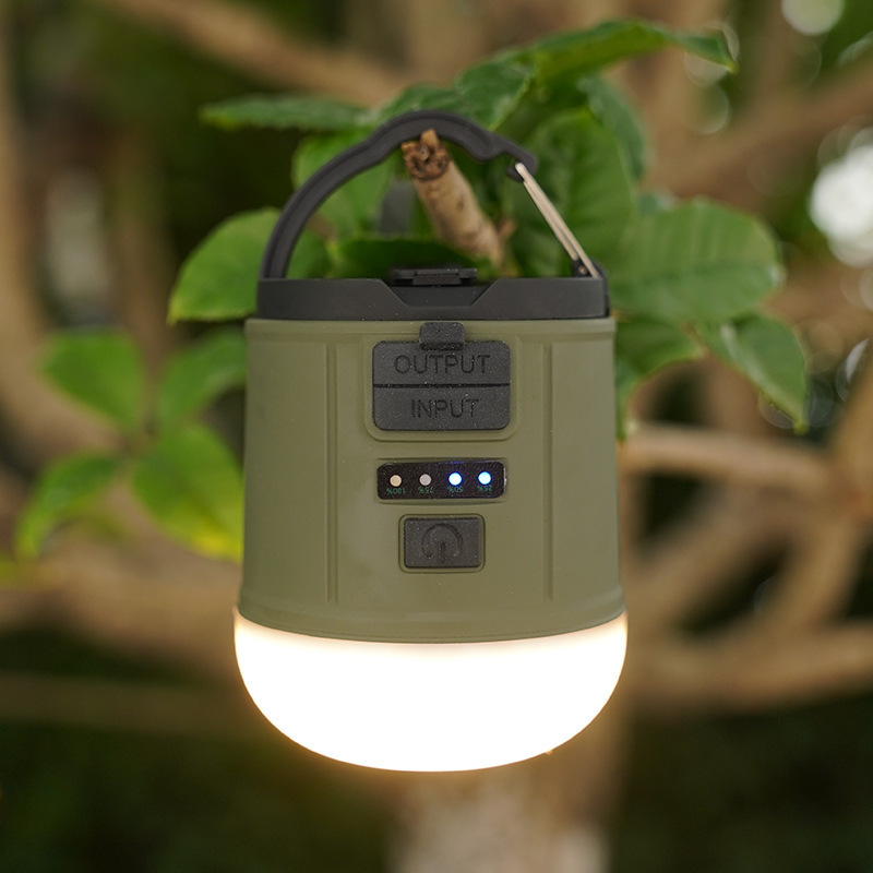 New Usb Rechargeable Xpe 300lm Cob Led Emergency Hand Crank Power 2400mah Outdoor Lanterns Camping Lights 2024