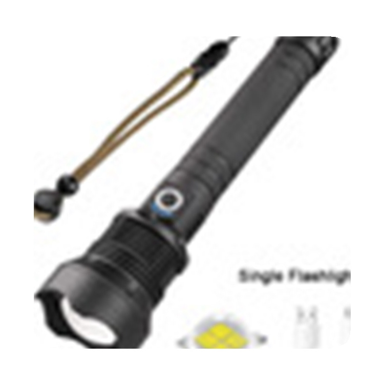 New High Power Xhp70.2 Usb Rechargeable Telescopic Zoomable Power Display Led Flashlights 5000 Lumen Hand Torch Light 2024