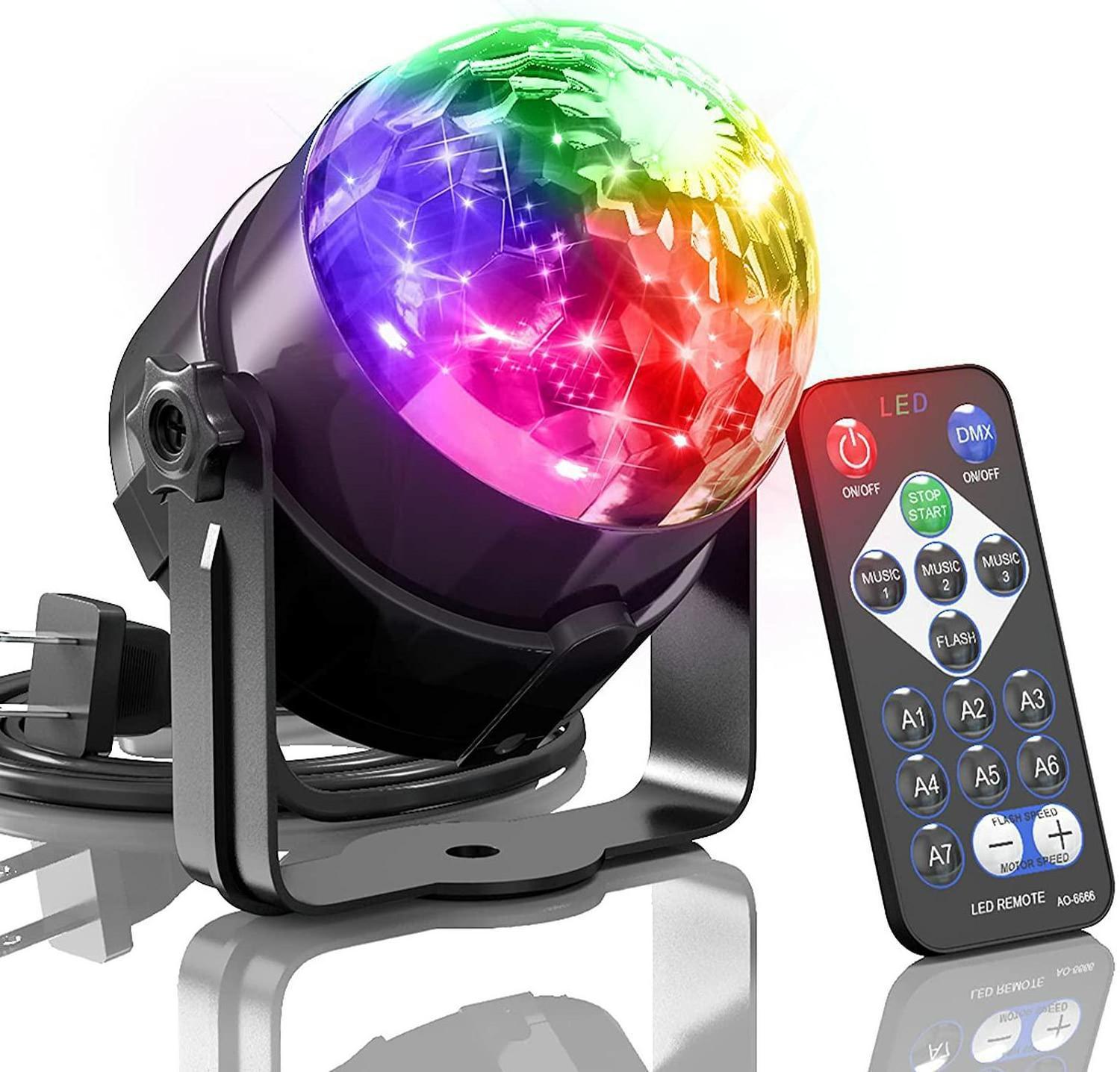 Music LED Projector Lamp Disco Laser Lighting Wedding Stage LED Strobe Light 2024 RGB NEW Star Mini Night Club DJ Party 80 IP65