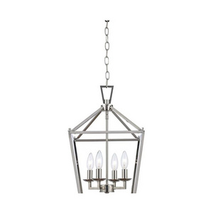 New Candelabrum Farmhouse Cage Lantern Foyer Modern Pendant Light Retro Hanging Lamp Fixtures For Entryway Kitchen 2024