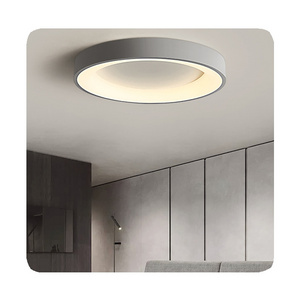 New 5cm Ultra-thin Modern Acrylic Lamp Nordic Flush Mount Lighting Led Ceiling Light for Homes Metal Plastic 90 Surface Mounted