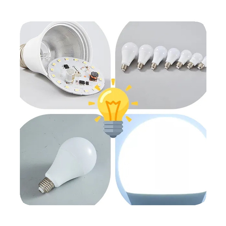 New Bright White Light Bulb 7w 9w 12w 15w White Warm Light High Quality E27 Lamp Super Bright Led Bulb Lighting 2024