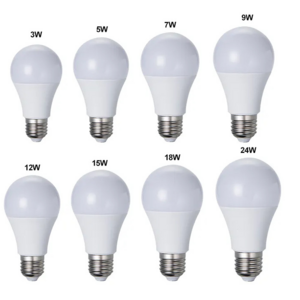 New Bright White Light Bulb 7w 9w 12w 15w White Warm Light High Quality E27 Lamp Super Bright Led Bulb Lighting 2024