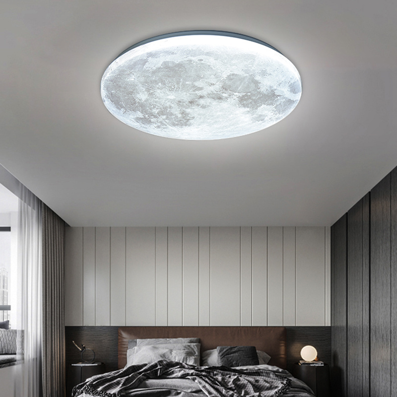 New New Moon Master Bedroom Room Ceiling Lamp Ultra-thin Led Ceiling Light For Bedroom 2024