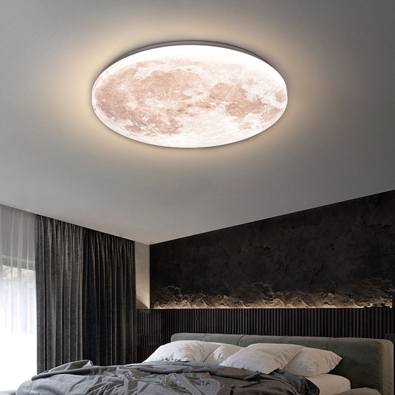 New New Moon Master Bedroom Room Ceiling Lamp Ultra-thin Led Ceiling Light For Bedroom 2024