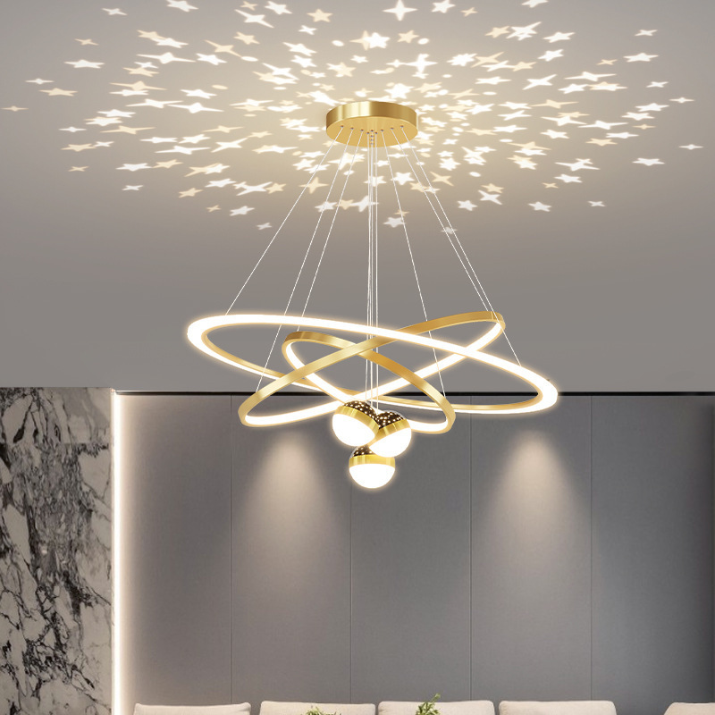 New Nordic Designer Dining Room Living Room Ceiling Lighting Fixtures Hanging Lights Led Modern Chandeliers Pendant Lights 2024