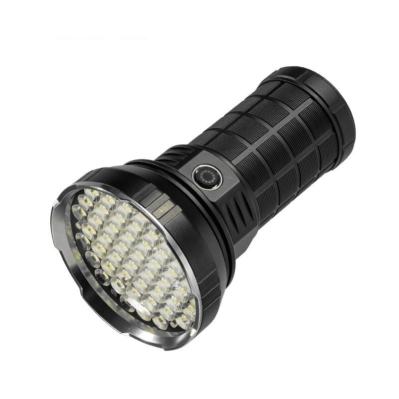 New Flood Light 65000 Lumens Long Range Power Rechargeable Torch Super Tactical Flashlight 2024