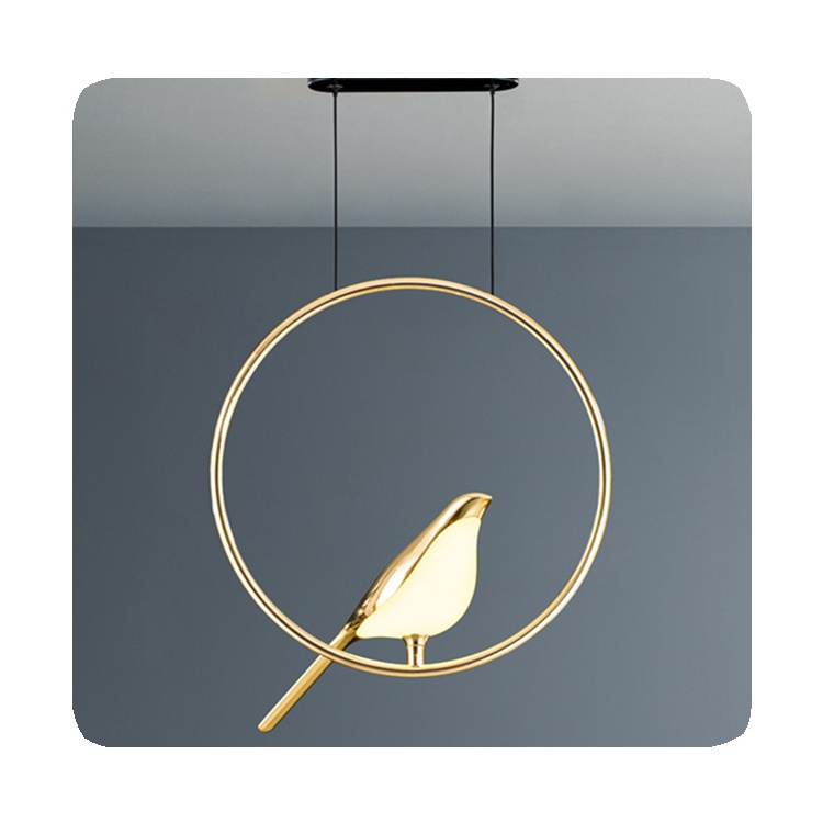 New Kasanto Cuckoo Bird Shape Wall Lamps Light Luxury Home Decor Led Wall Sconce Postmodern Design Indoor Decorative Lights