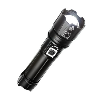 New 1500 Meters Long Throw Led Flashlight Usb C Rechargeable Searching Spotlights 1000000 High Lumens White Led Tactical Flashli