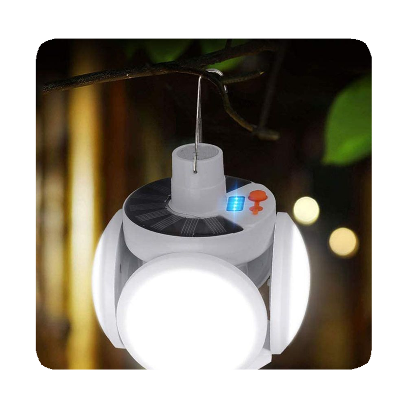 solar lights Led Solar Tent Bulb Rechargeable Multifunctional Lantern Small Hanging Lamps Camping Lighting Emergency Light