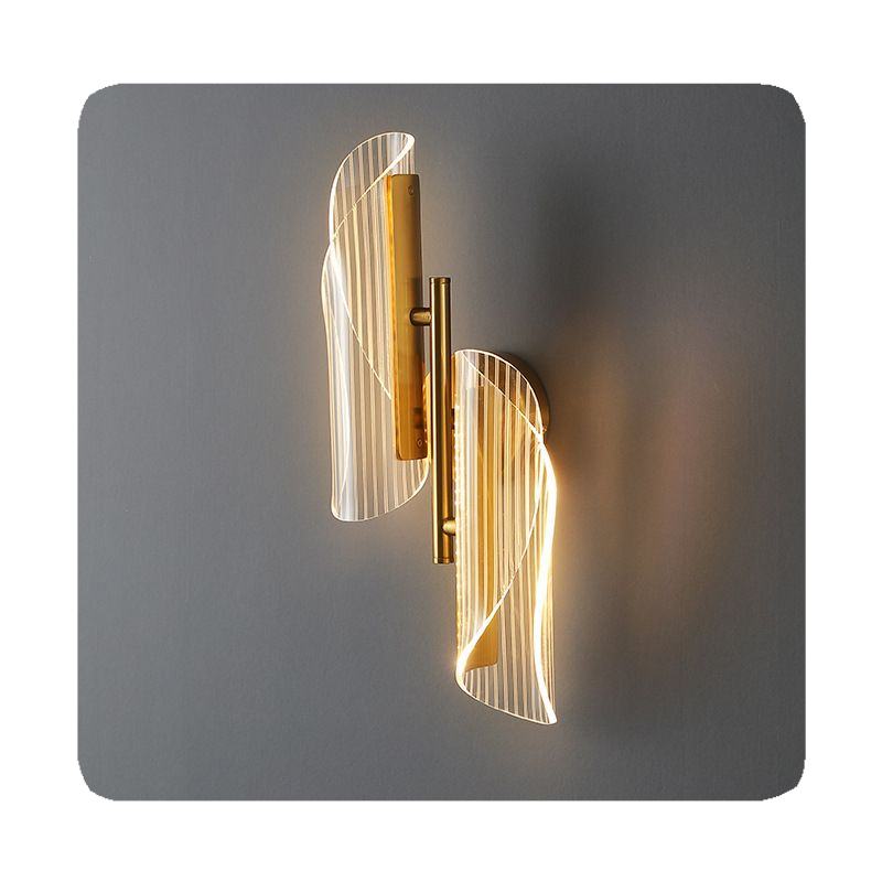 New Modern Led Wall Lamp For Living Dining Room Decoration Bedroom Bedside Gold Wall Aisle Corridor Wall Light 2024