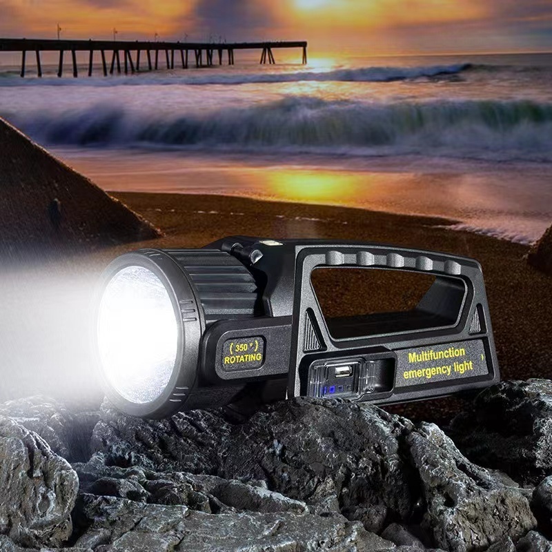 New Rotatable Lampe Xhp50 Most Powerful Emergency Hand Lamp 9 Work Mode Big Led Rechargeable Solar Cob Searchlight Flashlight 20