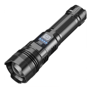 NEW 2024 New Three-speed Dimming P50 P70 1000 Lumen Flashlight Led Rechargeable Zoom Flashlight 2024 Black Camping 90 Ni-mh 100