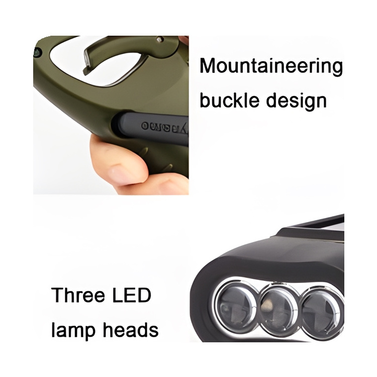 New Kids Mini Best Hand Crank Generator 3 Led Dynamo Flashlight Torch Light, Emergency Wind Up Dynamo Led Flashlight Torch 2024