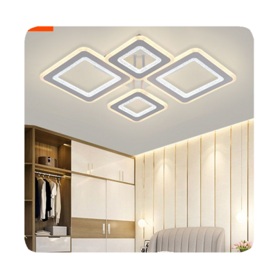 New Energy Saving Hot Sale Modern Ceiling Lamp Hotel Living Room Corridor Multistage Light Led Ceiling Light 2024