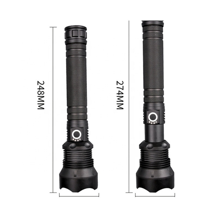 New Best Lanterna Linterna Super Powerful Xhp70.2 High Lumenl Recargable Led Flashlights & Torches 2024