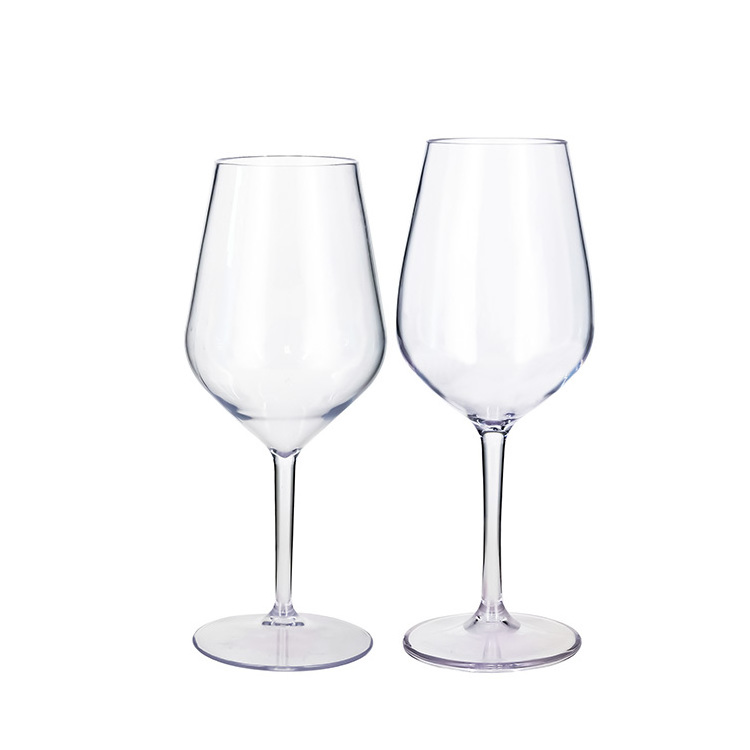 Acrylic Goblet Wine Glass water gin goblet size for wedding