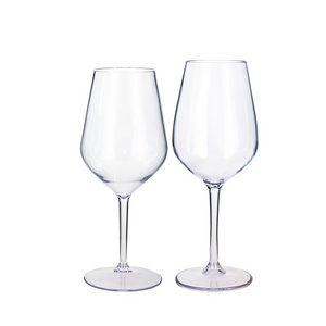 Acrylic Goblet Wine Glass water gin goblet size for wedding