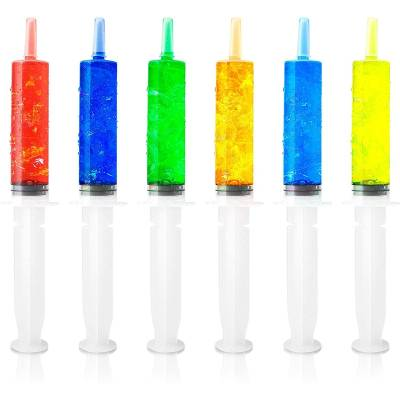 Personalized 2oz Reusable Party Jello Shot Syringes Feeder 1.5oz Jello Shot Syringe For Drink