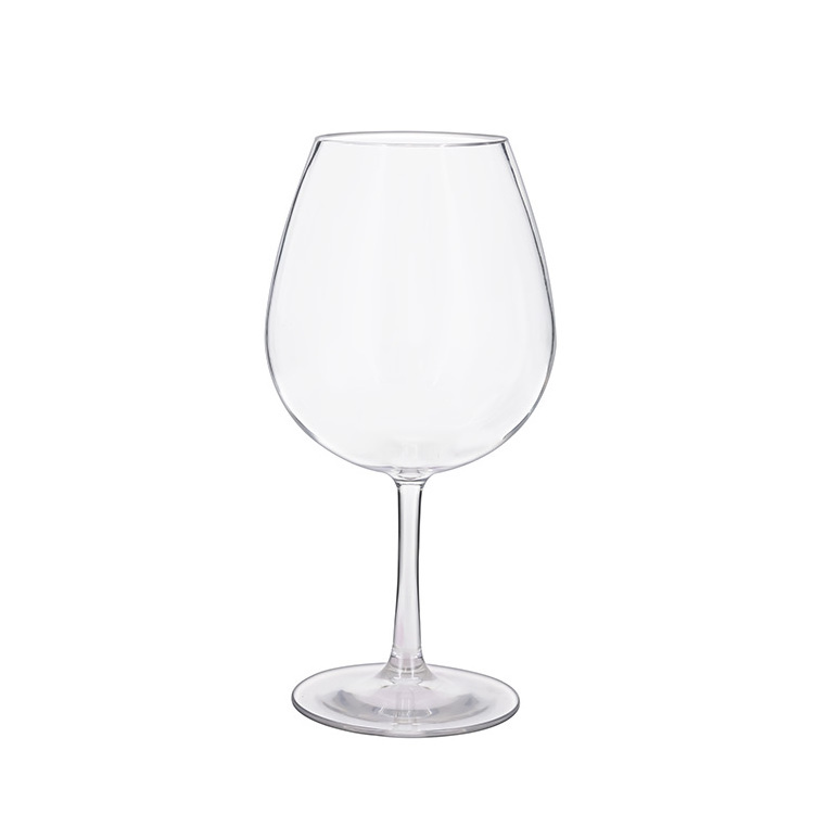 Acrylic Goblet Wine Glass water gin goblet size for wedding