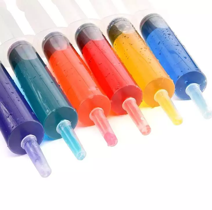 Personalized 2oz Reusable Party Jello Shot Syringes Feeder 1.5oz Jello Shot Syringe For Drink