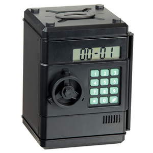 Digital Safety Piggy Bank With Coin Counter