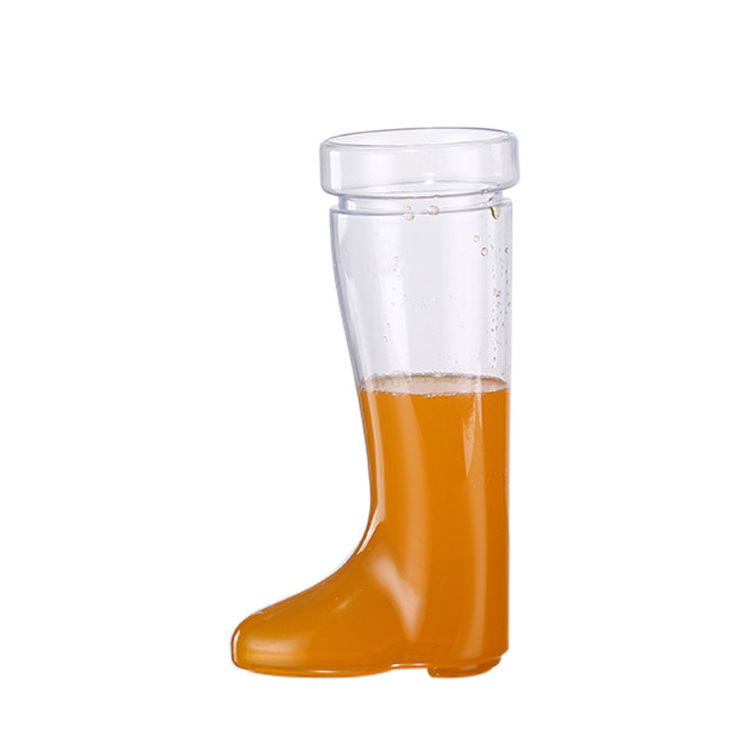 Big volume slush cup plastic beer glass boot yard cup