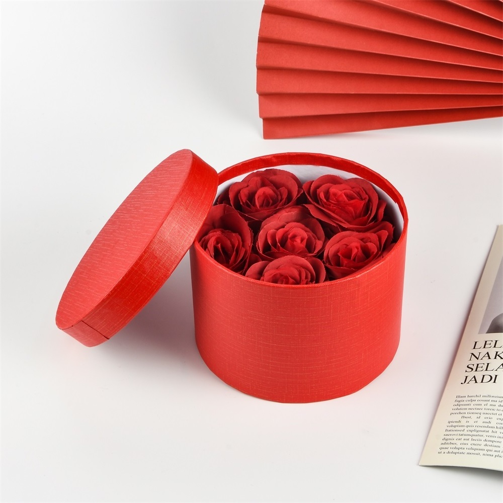 Wholesale Factory Price Paper Tube Cute Round Cardboard Gift Box Cylinder Paper Boxes For Flower