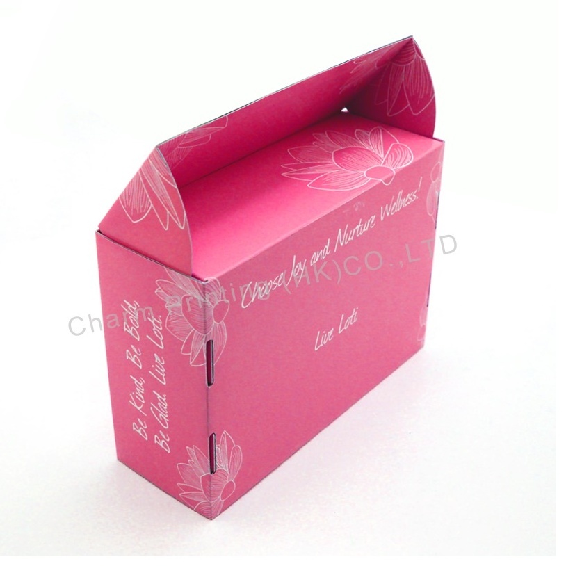 Free Sample Custom Empty Brown Kraft Paper Pink Color Women Shoe Boxes Package for High Heels,Shoe Mailer Box for Gift