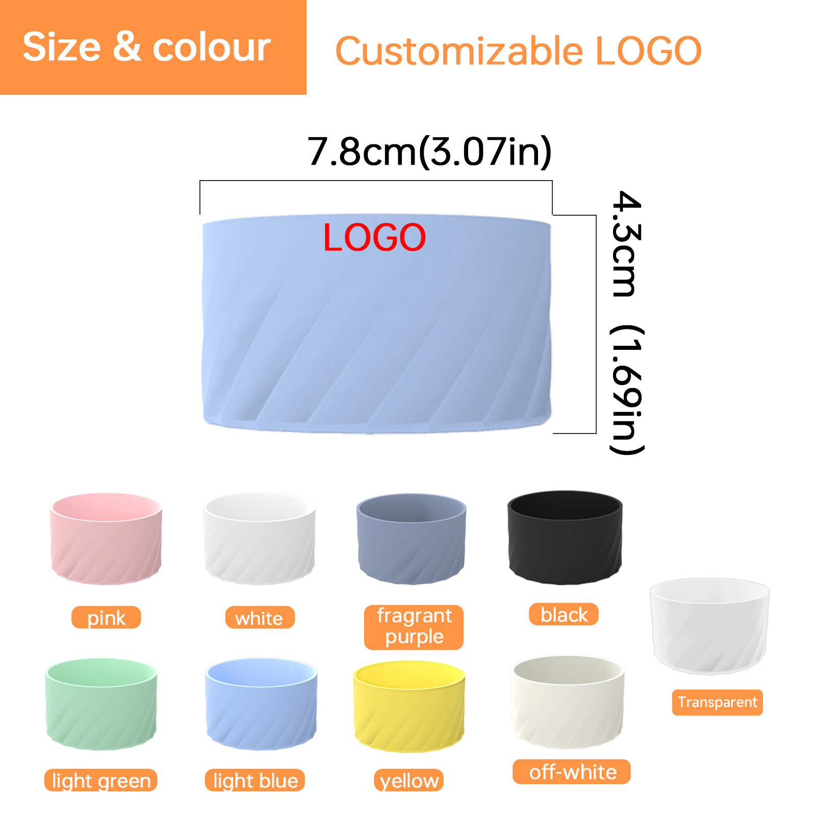 Fit for 40oz Heat Resistant Anti-slip Silicone Protective Cover Sleeve for Stanleys Cup Water Bottle Holder