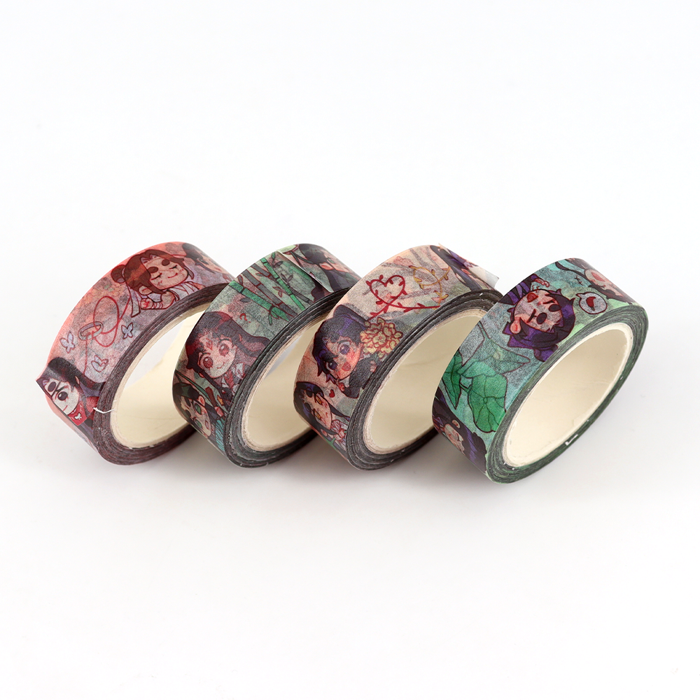 Manufacturer Self Adhesive Pet Decoration Paper Washi Tape Custom Printed Kawaii Masking Tape