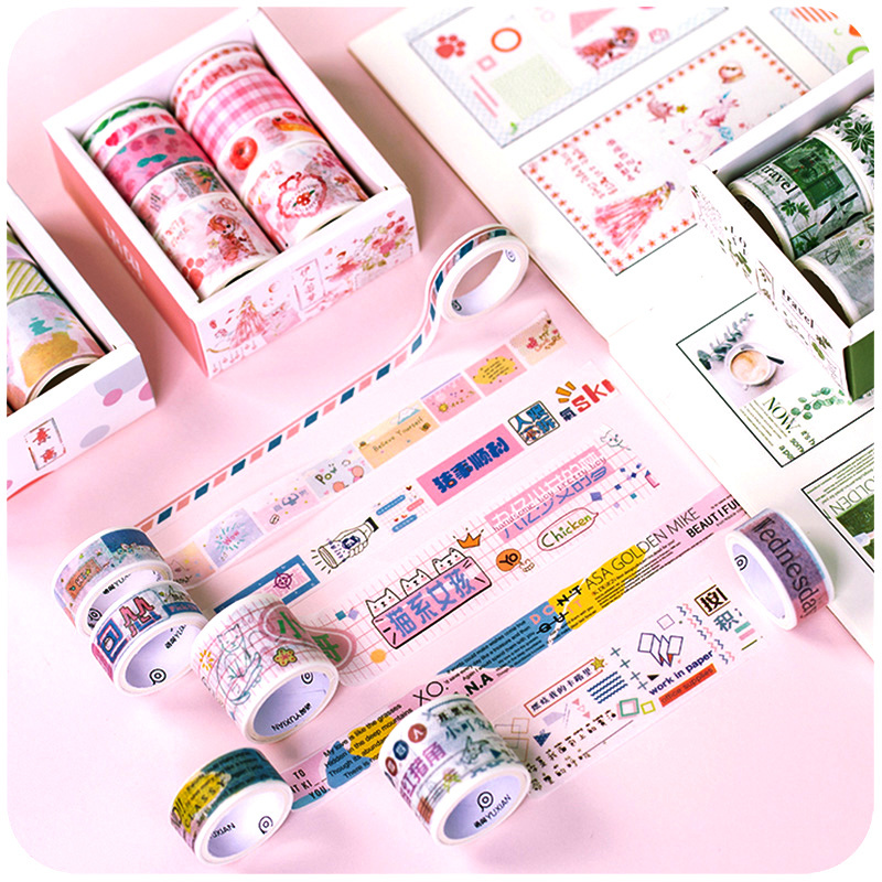 Wholesale Custom Masking Cute Washi Tapes Adhesive Paper Printing