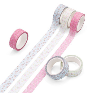 Custom Design Vinyl Masking Tape Happy Too Cartoon Adhesive Sticker Roll Decorative Washi Tape Roll