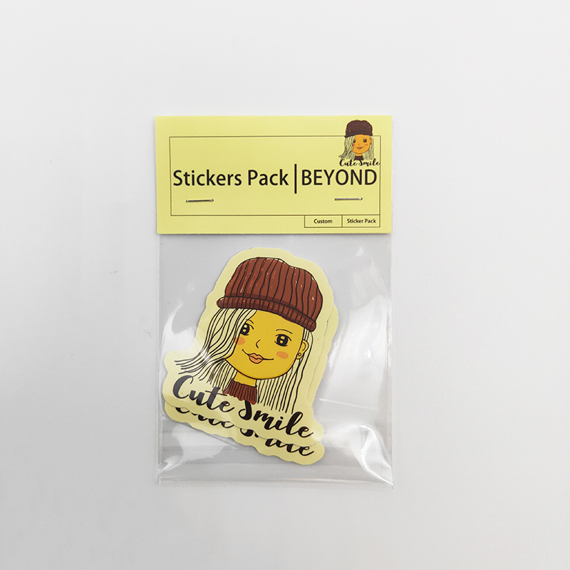 Custom Logo Promotional Waterproof Vinyl Die Cut Cute Stickers In Bulk