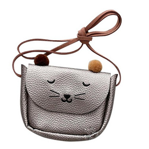 Mini Shoulder Bag Cute Cat Ear Messenger Bag Women Kids All-Match Key Coin Purse Cartoon Lovely Handbags Simple girl