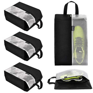 Hot Sale Waterproof Nylon PVC Shoes Bag Storage Bag for Travel