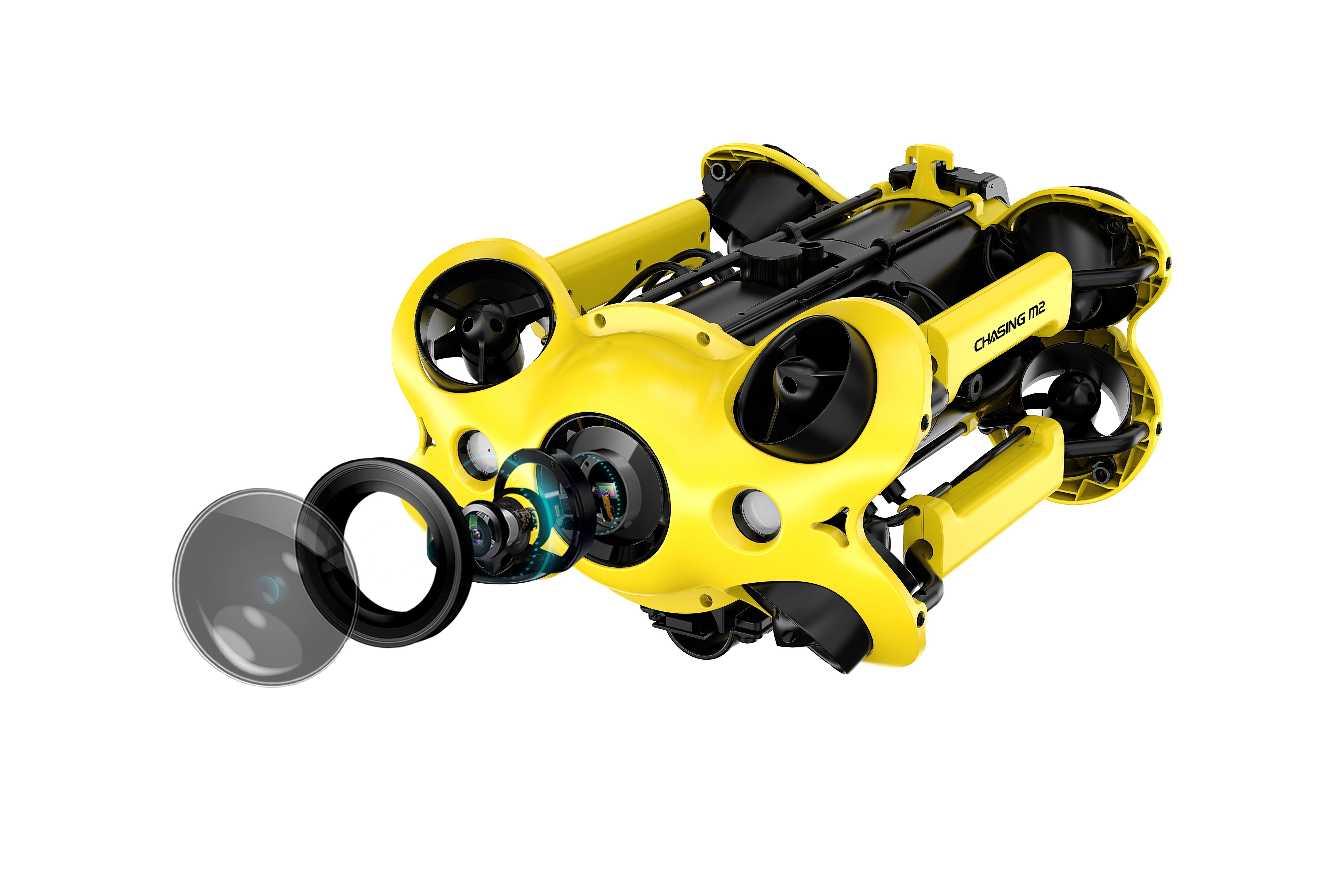 Submarine RC ROV Sea Diving CHASING M2 100M For Sale Deep Water Underwater Robot Underwater Drone  Fishing Boat Hull Equipment