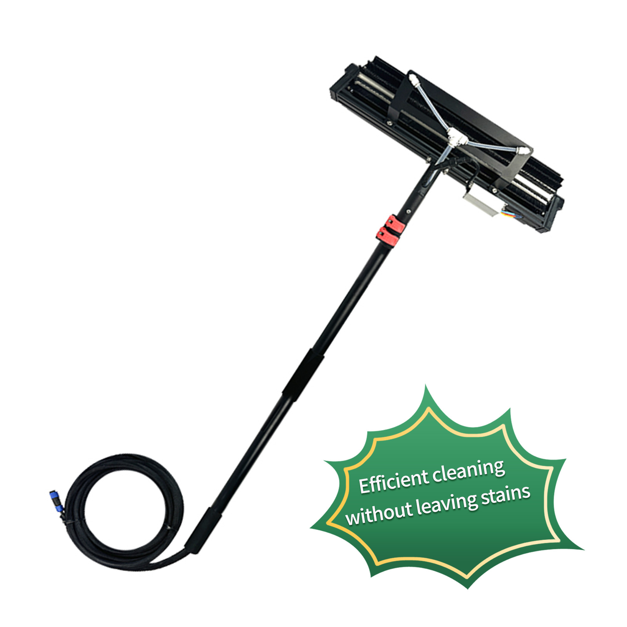 Rolling brush photovoltaic cleaning machine dual power supply brushless machine 3.2/5.5/7.2 solar cleaning panel brushes