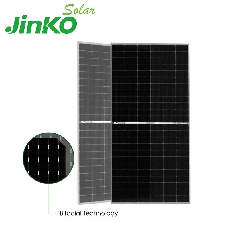 Jinko Solar Panels Mono Crystalline OEM Double Glass Solar Panels EU Module 540w 545w 550w 555w Monocrystalline PV Power Panels