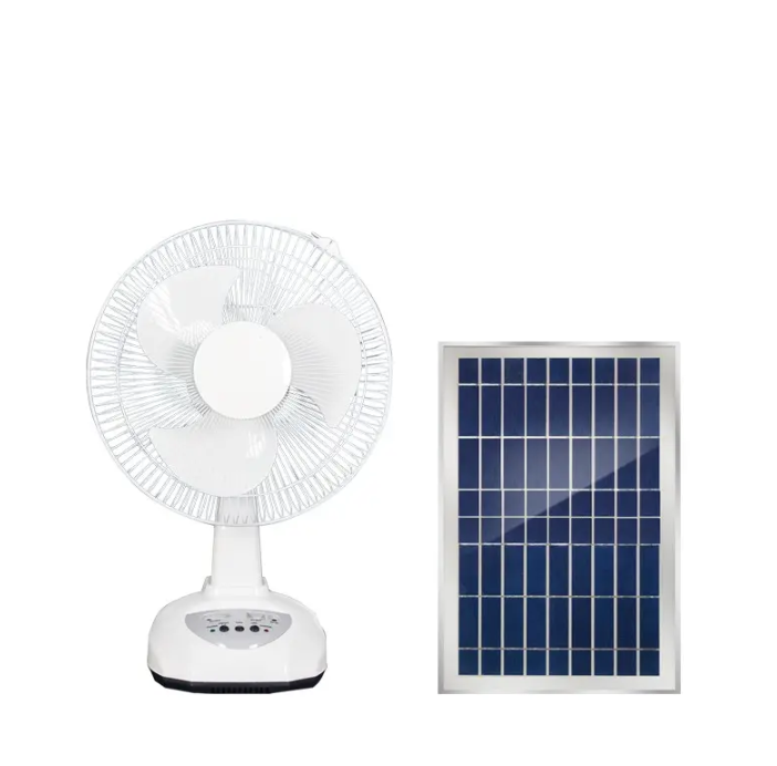 CHASUN solar power mini fan portable charging 18650 battery electric fan usb charge battery fan battery portable air cooling