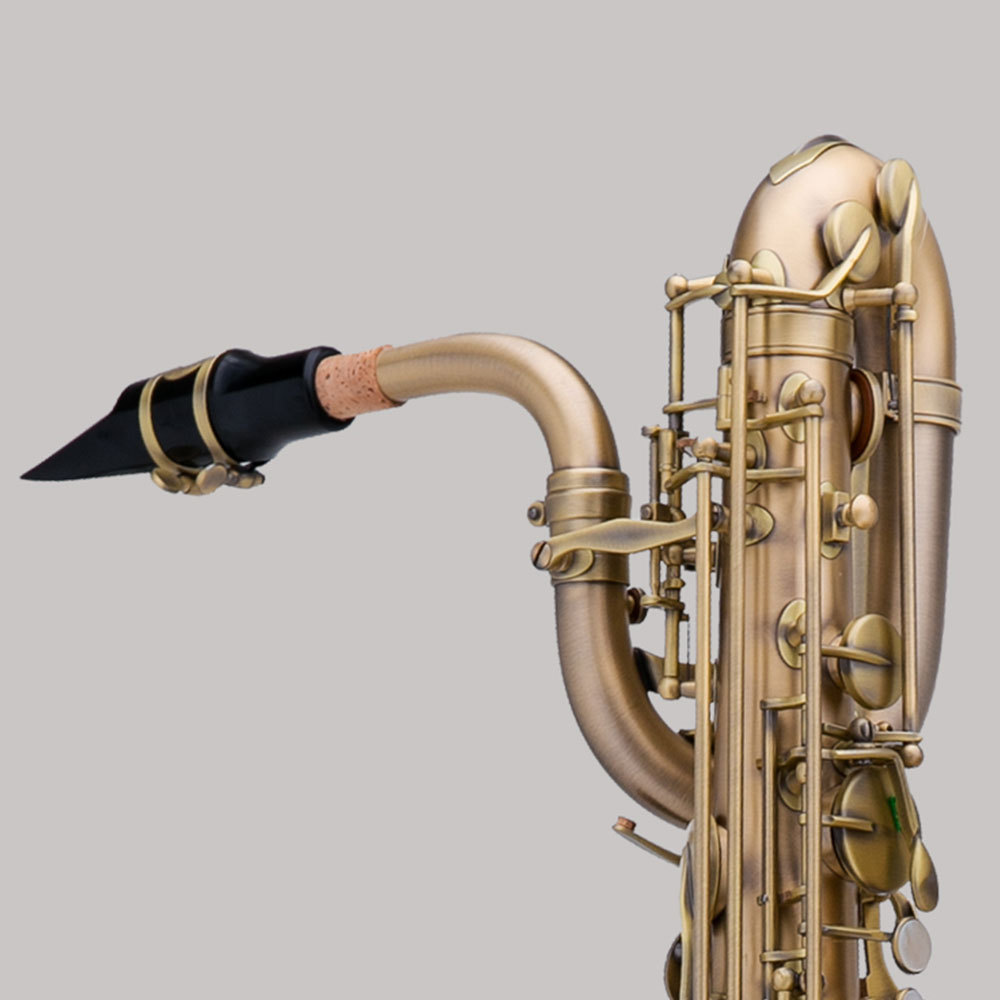 Musical High grade Brush Baritone Sax Baritone Saxophone with Case