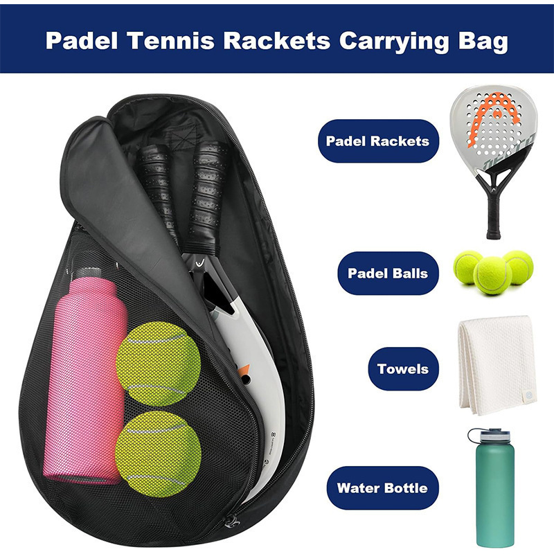 Customized Oem Design Pickleball Paddle Racket Bag Pickleball Paddle Case Pickle Ball Paddle Bags