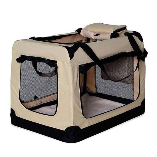 Customized Logo Waterproof Dog Car Seat Cover Outdoor Dog Bed with Recycled Materials Pet Carrier Portable Travel Dog Bed