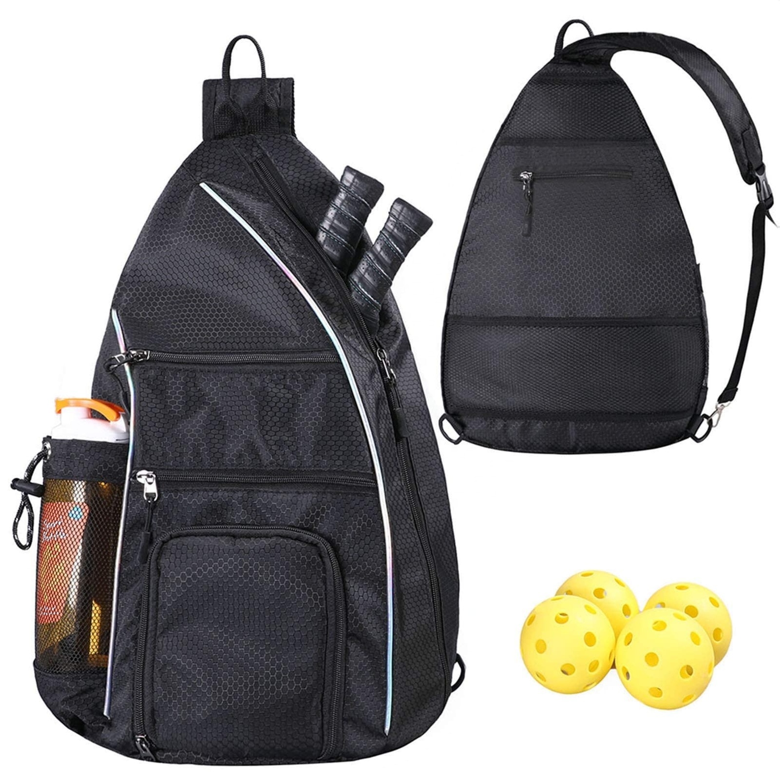 Custom Waterproof Large Capacity Ball Backpack  With Logos Sport Travel Table Tennis Paddle 2 in 1Pickleball Bag