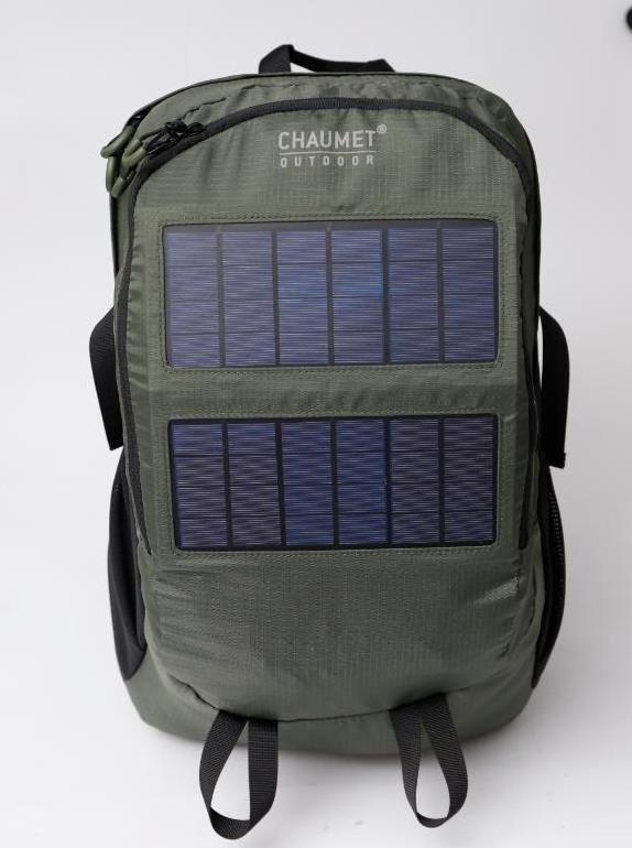 17 inch Solar Panel Backpacks  with USB Charger Anti-theft Business Travel School Bag Waterproof Laptop Backpack