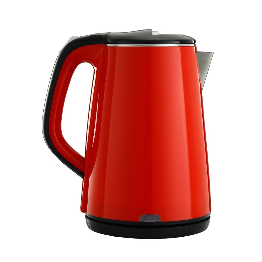 2.5L Colorful  Electric  Ss Double Wall Tea Coffee Kettle