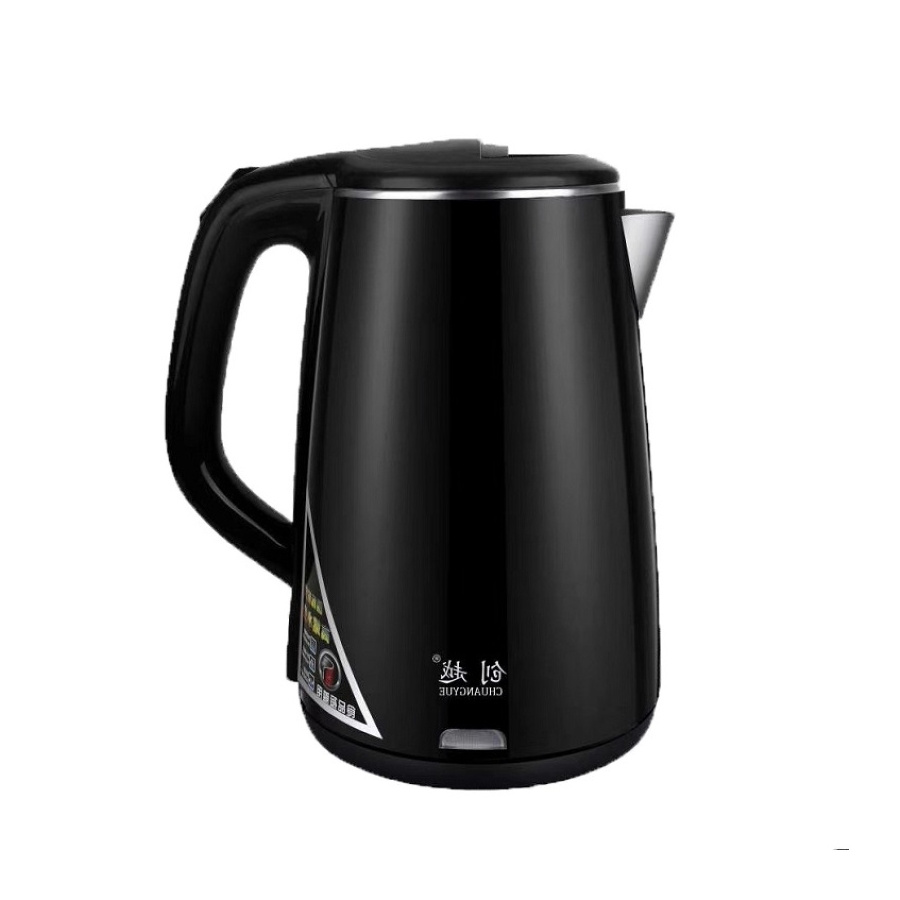 2.5L Colorful  Electric  Ss Double Wall Tea Coffee Kettle